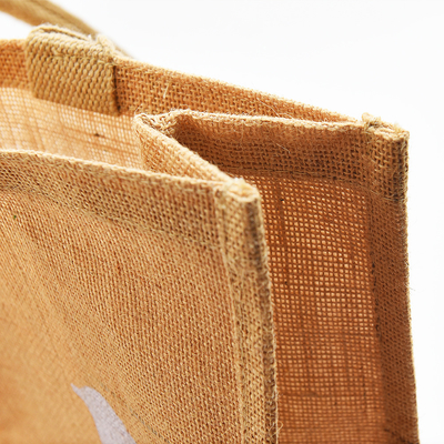ভদ্রমহিলা কাস্টম মুদ্রিত Burlap টোট ব্যাগ বিচ স্নান কেনাকাটা দৈনন্দিন জীবন